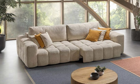 Canapé 2 places assise avance recule